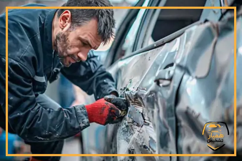 آموزش صافکاری pdr همیار تشخیص